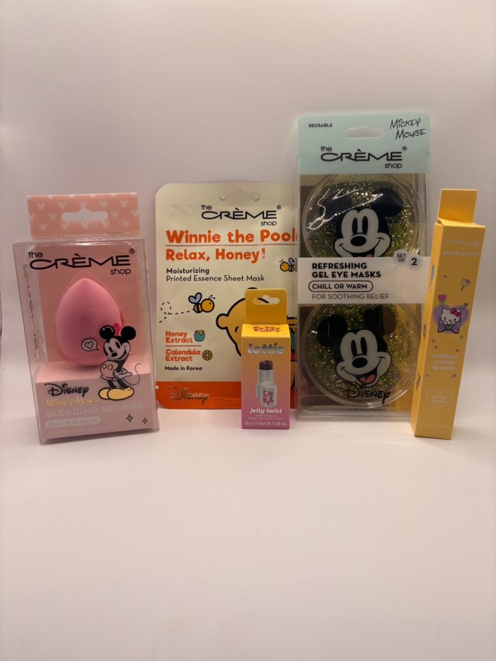 The Crème Shop & Lottie London Disney 5pc Bundle Vegan Cruelty-Free Full Size